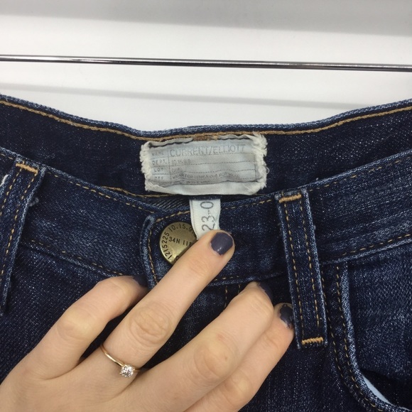 Current/Elliott Roller Pacific Jeans Raw hem 23 - Picture 5 of 7